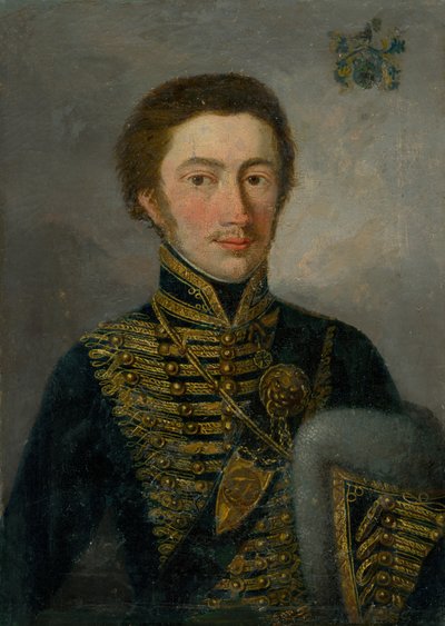 Portrait of an Officer by Unbekannt Unbekannt